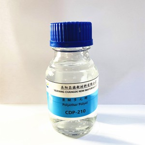 CASE Polyol 210 fir Polyurethan Elastomer, Klebstoff, Dichtmëttel, waasserdicht Beschichtung a Pavématerial